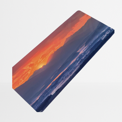 Tapis de Souris Gamer Lumineux Orange
