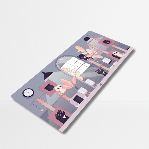 Tapis de Souris XXL Rose