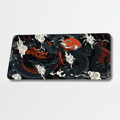 Tapis de Souris XXL Noir et Blanc